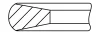 1.9mm 008 CK P ST GOETZE Поршневое кольцо