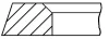 2.5mm 005IF F14 GOETZE Поршневое кольцо