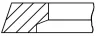 2.5mm 005IWU CRP GOE13 GOETZE Поршневое кольцо