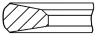 3.0mm 008IF CK ST GOETZE Поршневое кольцо