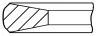 3.16mm 008 CR P IKA GOETZE Поршневое кольцо