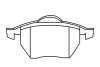Превью - 341035 WXQP Комплект тормозных колодок, дисковый тормоз (фото 5)