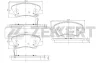 Превью - BS-1910 ZEKKERT Комплект тормозных колодок, дисковый тормоз (фото 2)