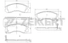 Превью - BS-1448 ZEKKERT Комплект тормозных колодок, дисковый тормоз (фото 2)
