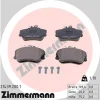 Превью - 21439.200.1 ZIMMERMANN Комплект тормозных колодок, дисковый тормоз (фото 2)