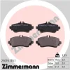 Превью - 23070.170.1 ZIMMERMANN Комплект тормозных колодок, дисковый тормоз (фото 2)