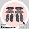 Превью - 29229.210.1 ZIMMERMANN Комплект тормозных колодок, дисковый тормоз (фото 2)