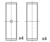 BB2042-STD FAI AUTOPARTS Шатунный подшипник