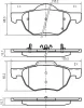 K420700 VEMA Тормозные колодки