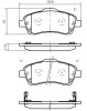 K420900 VEMA Тормозные колодки