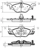 K609200 VEMA Тормозные колодки