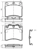 K619201 VEMA Тормозные колодки