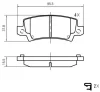 K625600 VEMA Тормозные колодки