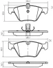 K628100 VEMA Тормозные колодки