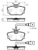 K629202 VEMA Тормозные колодки