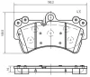 K632000 VEMA Тормозные колодки