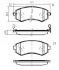 K636700 VEMA Тормозные колодки