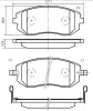 K643500 VEMA Тормозные колодки