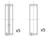 BM1038-STD FAI AUTOPARTS Подшипник коленвала