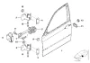 51 21 8 160 959 BMW 51218160959 ограничитель двери пд 3' e46