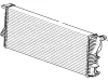 17 11 2 246 012 BMW Радиатор охлаждающей жидкости a=650mm 5' e39, 7' e38