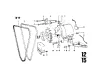 Превью - 11 51 1 706 710 BMW Клиновой ремень 9.5x965 1500-2000cs, 1502-2002tii, 3' e30, 5' e28, z1 roadster (фото 2)