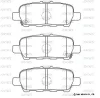 SN509P ADVICS Комплект тормозных колодок, дисковый тормоз