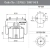 3887-04K AIRTECH Пневмоп. со стак. 3шп.m10-треуг. 1отв-шт.m22 порш.сталь 1отв.m12 omn daf vdl