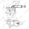 GOAS-51A GMB Масляный насос