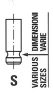 R6169/SNT FRECCIA Впускной клапан