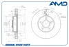 Превью - AMD.BD269 AMD Тормозной диск amd.bd269 (фото 2)