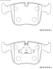 Превью - KD7582 ASIMCO Комплект тормозных колодок, дисковый тормоз (фото 2)