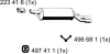 204286 ERNST Глушитель выхлопных газов средний/конечный/задняя банка