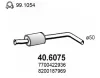 Превью - 40.6075 ASSO Средний глушитель выхлопных газов (фото 3)