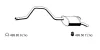 343022 ERNST Глушитель выхлопных газов средний/конечный/задняя банка