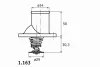 1.163.92.344 BEHR/HELLA/PAGID Термостат системы охлаждения 1.163.92.344