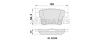 Превью - AA0162 BRAXIS Комплект тормозных колодок, дисковый тормоз (фото 2)