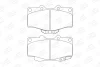 Превью - 572140CH CHAMPION Комплект тормозных колодок, дисковый тормоз (фото 4)
