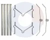 2444 CARRAB BRAKE PARTS Комплектующие (ремкомплект), колодки тормозные