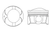 PK26-000 FAI AUTOPARTS Поршень