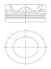 037 PI 00106 000 KNECHT/MAHLE Поршень