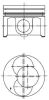 40092700 KOLBENSCHMIDT Поршень