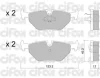 Превью - 822-180-0 CIFAM Комплект тормозных колодок, дисковый тормоз (фото 2)