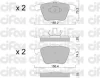 Превью - 822-599-1 CIFAM Комплект тормозных колодок, дисковый тормоз (фото 2)