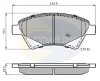 Превью - CBP01160 COMLINE Комплект тормозных колодок, дисковый тормоз (фото 3)