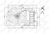 29-99358-SX STELLOX Вентилятор охлаждения радиатора