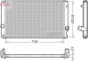 Превью - DRM51019 DENSO Радиатор, охлаждение двигателя (фото 2)