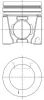 41166600 KOLBENSCHMIDT Поршень