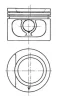 93876600 KOLBENSCHMIDT Поршень