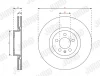 Превью - 563724JC JURID Тормозной диск (фото 2)